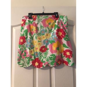 Lilly Pulitzer Floral Skirt